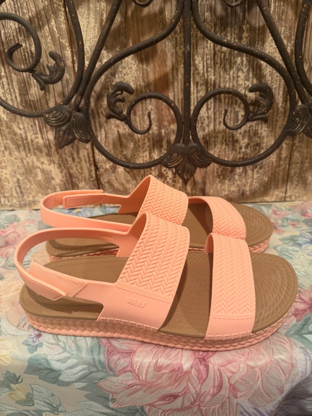 REEF Platform Sandals Womens Waterproof EVA Foam Arch Support Beach Slides​ 9 - Picture 6 of 8
